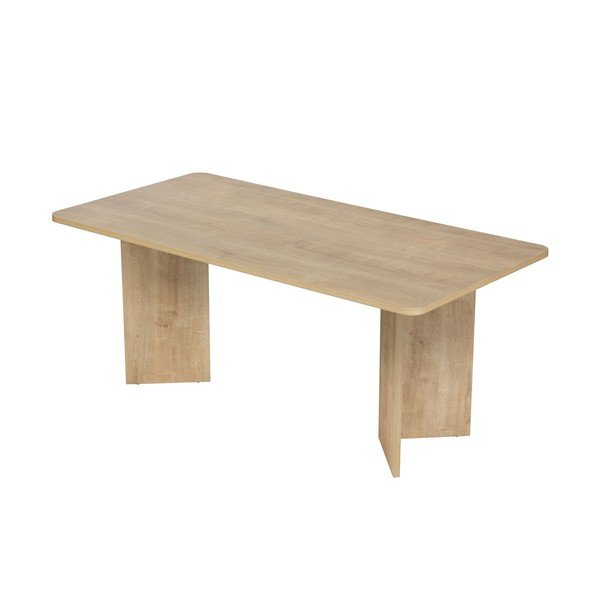 Tavolo da pranzo con effetto rovere 90x180 cm Linza – Kalune Design-image-3