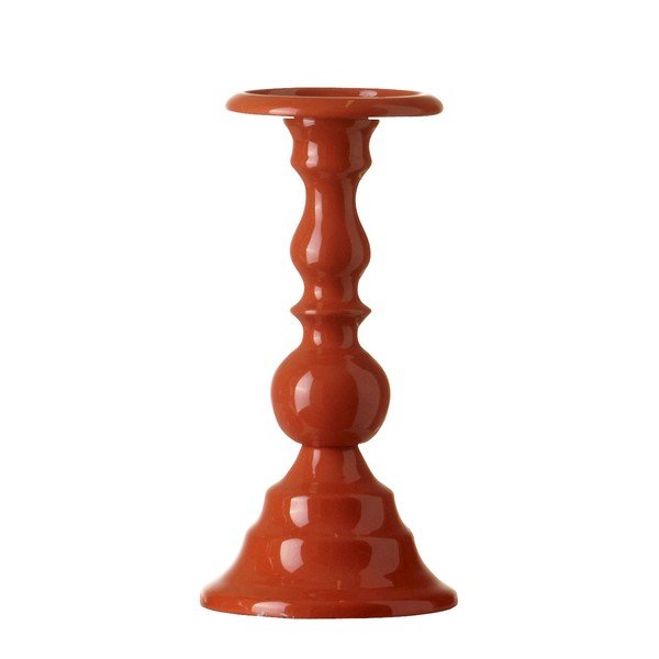 Stojan na svíčku Chunky Orange, 24 cm