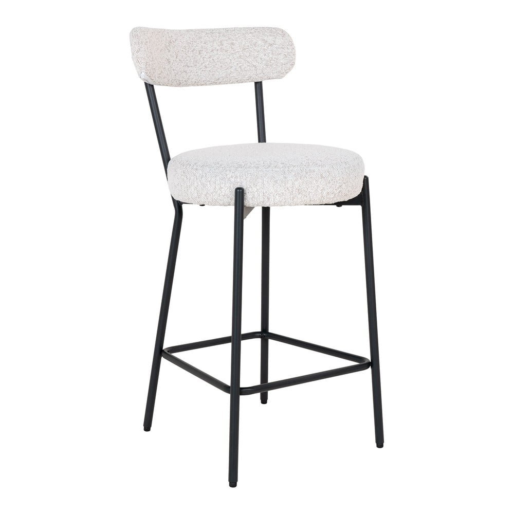Sgabello da bar bianco (altezza seduta 65 cm) Badalona - House Nordic | Sedie da bar
