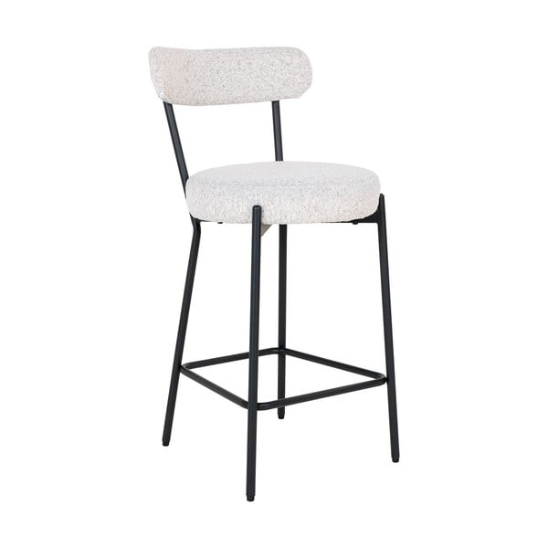 Sgabello da bar bianco (altezza seduta 65 cm) Badalona - House Nordic