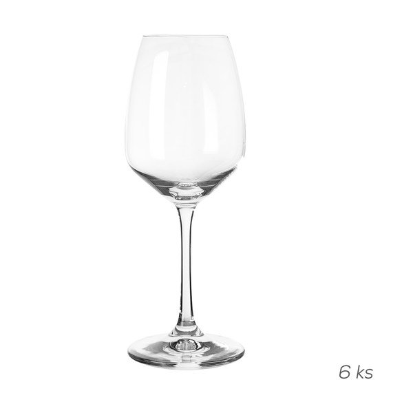 Set di 6 bicchieri da vino da 340 ml Giselle - Orion-image-2