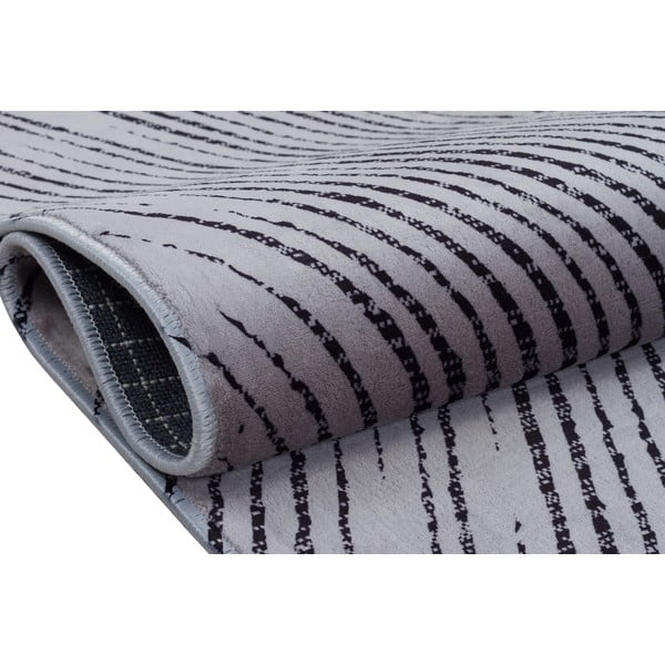 Tappeto grigio lavabile 300x100 cm - Vitaus-image-3