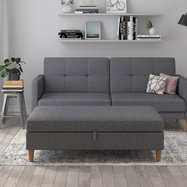 Poggiapiedi grigio Lilly - Støraa-image-1