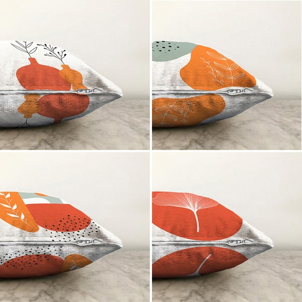 Set di 4 federe Glam, 55 x 55 cm - Minimalist Cushion Covers-image-1