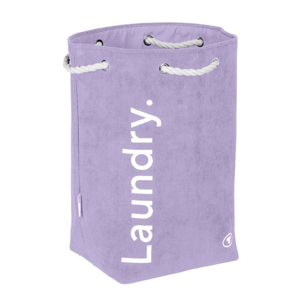 Cesta per il bucato viola in tessuto 35,5 l Tom Tailor – Wenko