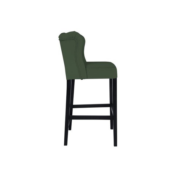 Sgabello da bar verde Roco - Mazzini Sofas-image-4