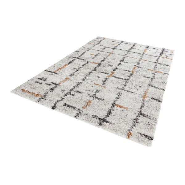 Tappeto crema , 160 x 230 cm Grid - Mint Rugs-image-2