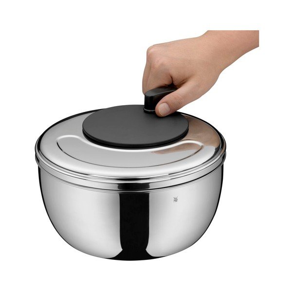 Centrifuga per insalata in acciaio inox Cromargan® , altezza 16 cm - WMF-image-1