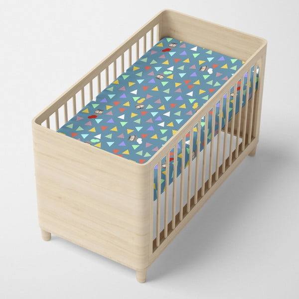 Lenzuolo di cotone elastico, 70 x 140 cm Knight - Mr. Fox-image-3