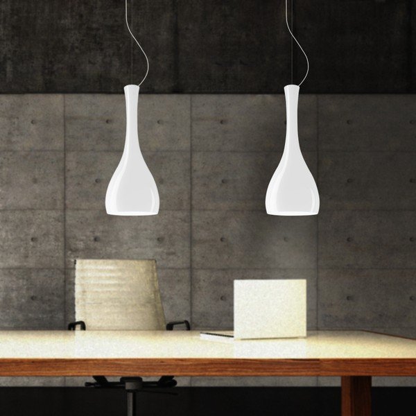 Apparecchio a sospensione nero ITTEKI Elementary Glossy - Sotto Luce-image-3