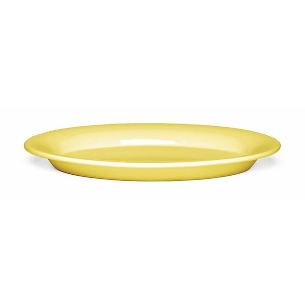 Piatto ovale giallo in gres, 28 x 18,5 cm Ursula - Kähler Design