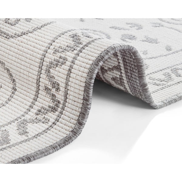Tappeto da esterno grigio e crema , 160 x 230 cm Leyte - NORTHRUGS-image-1