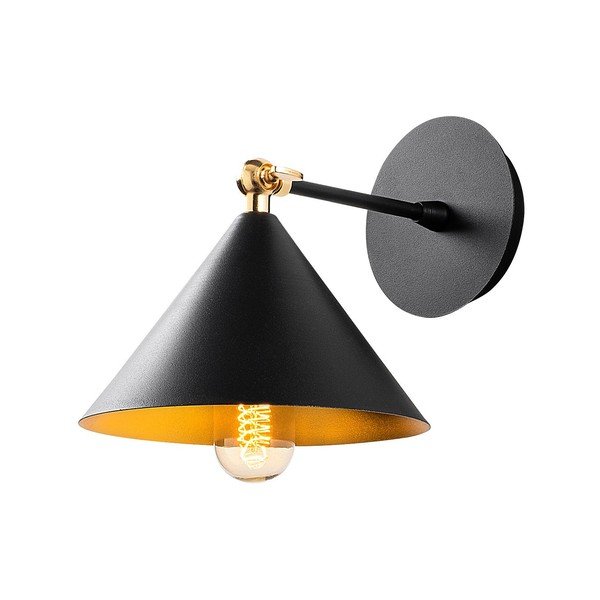 Lampada da parete nera Berceste – Opviq lights-image-2