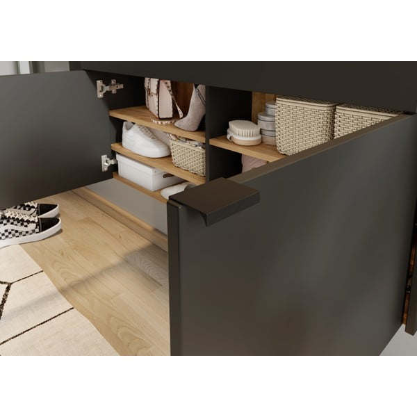 Set da corridoio antracite/naturale Ameca - Germania-image-4