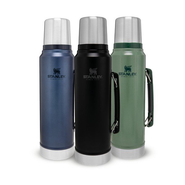 Borraccia termica nera in acciaio inox 1 l Legendary Classic Black – Stanley-image-3