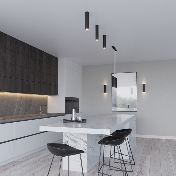 Lampada da parete nera 2 Castro - Sollux-image-1