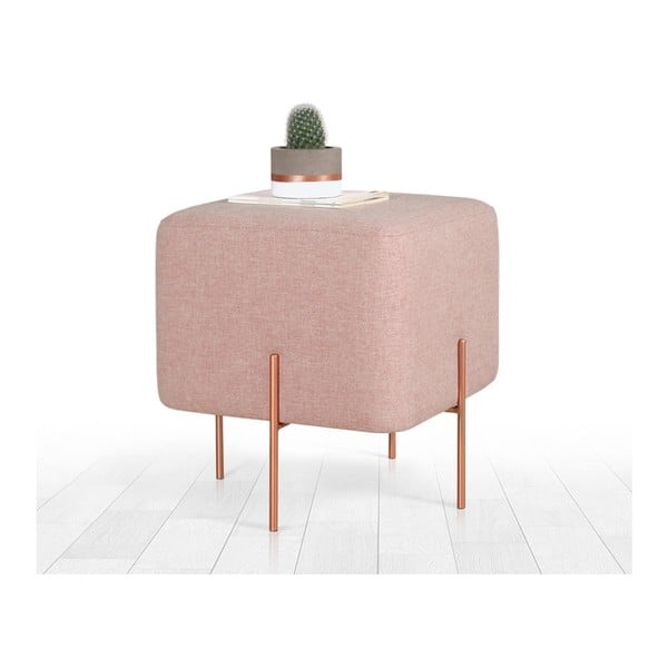 Sgabello rosa chiaro Copper - Artie-image-2
