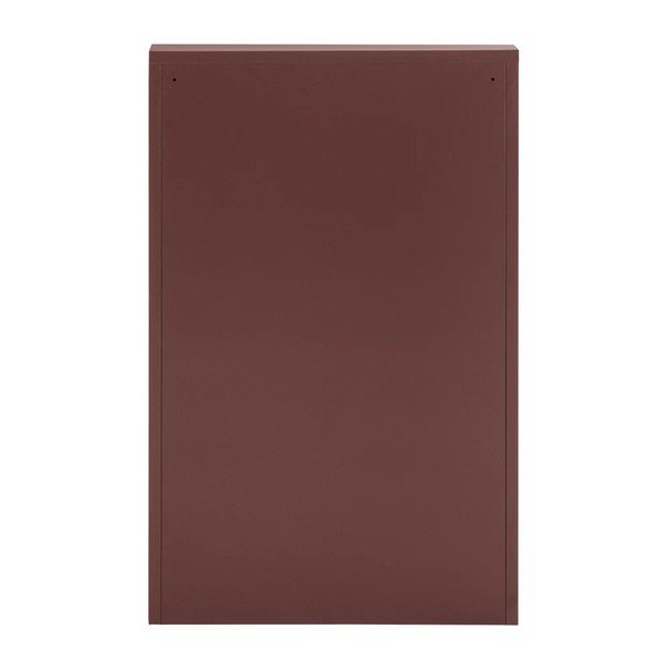 Scarpiera burgundy in metallo con ante ribaltabili 66x103x16 cm Sabine – WOOOD-image-4