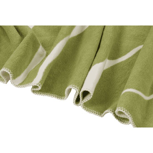 Coperta verde/color crema 150x200 cm Felu – noo.ma-image-4
