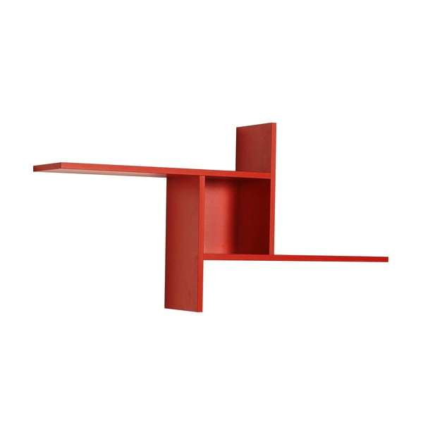 Mensola rossa 100 cm Cross - Kalune Design-image-2