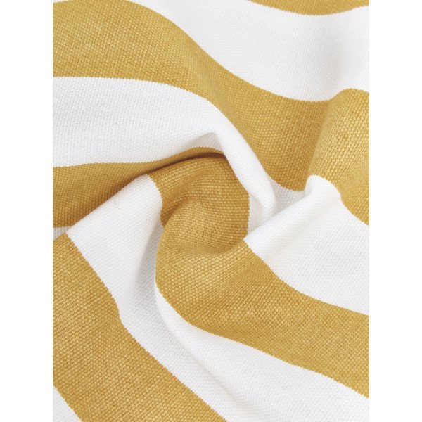 Federa decorativa in cotone bianco e giallo, 30 x 50 cm Timon - Westwing Collection-image-2
