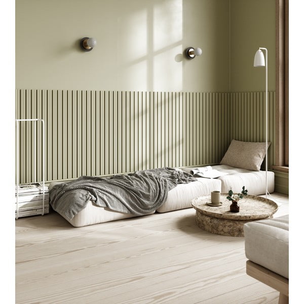 Pouf divano in velluto a coste blu pallido More - Karup Design-image-4