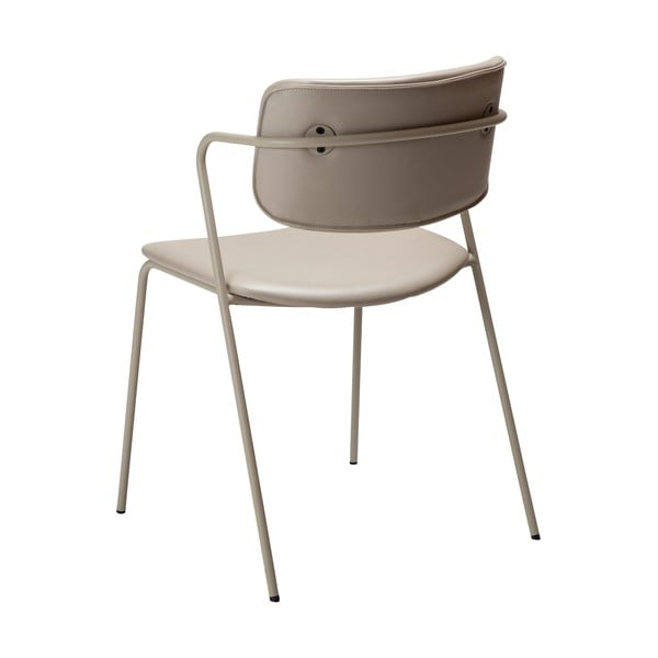 Sedia da pranzo beige Zed - DAN-FORM Denmark-image-3