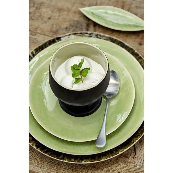 Ciotola in gres verde chiaro, lunghezza 18 cm Riviera - Costa Nova-image-2