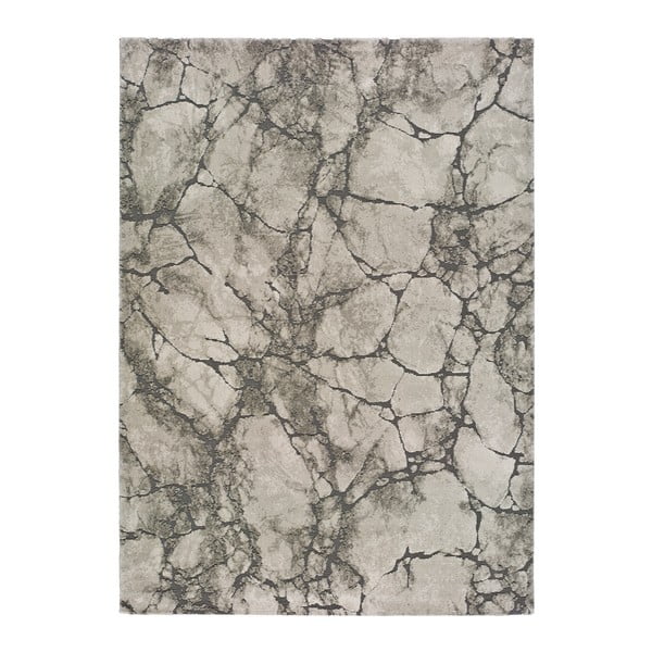 Tappeto grigio Contour Grey, 120 x 170 cm - Universal
