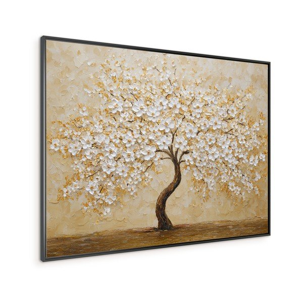 Dipinto stampato con cornice inclusa 80x60 cm Golden Tree – Styler-image-3