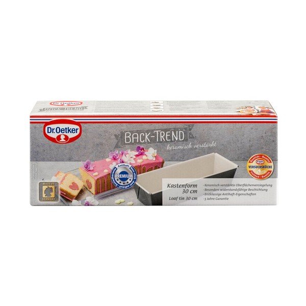 Stampo in acciaio per biscotti con superficie in ceramica , 31,5 x 12 cm - Dr. Oetker-image-2