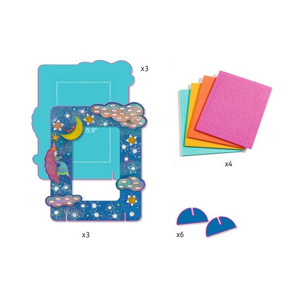 Set creativo DIY Frames - Djeco-image-2