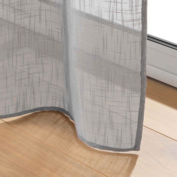 Tenda grigia 140x280 cm Haltona - douceur d'intérieur-image-3