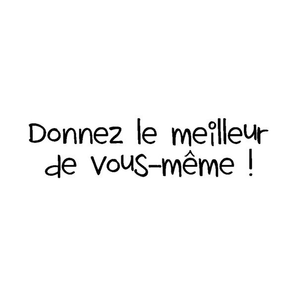 Samolepka Ambiance Quote