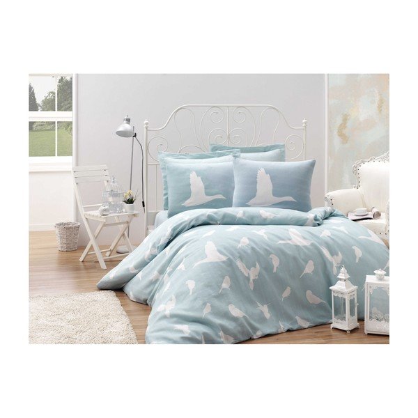 Biancheria da letto singola Bird, 140 x 200 cm - Mijolnir