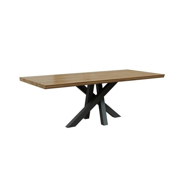 Tavolo da pranzo in rovere Brook, 100 x 220 cm - MESONICA-image-2