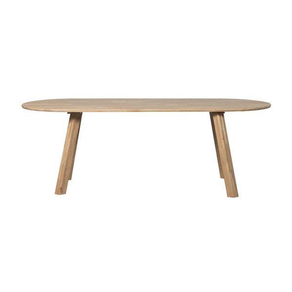 Tavolo da pranzo in rovere massiccio 90x220 cm Tablo – WOOOD