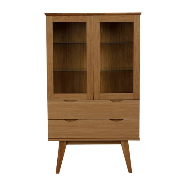 Vetrina in legno di quercia Filippa - Rowico-image-1