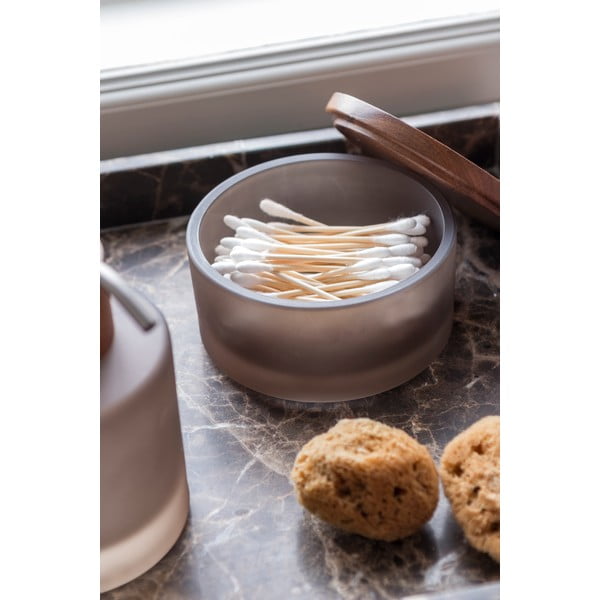 Organizer da bagno in vetro marrone     Modest - Mette Ditmer Denmark-image-1