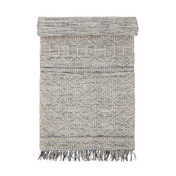 Tappeto grigio 245x75 cm Maisy - Bloomingville-image-2