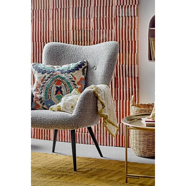 Coperta a maglia 125x150 cm Rovigo - Bloomingville-image-1