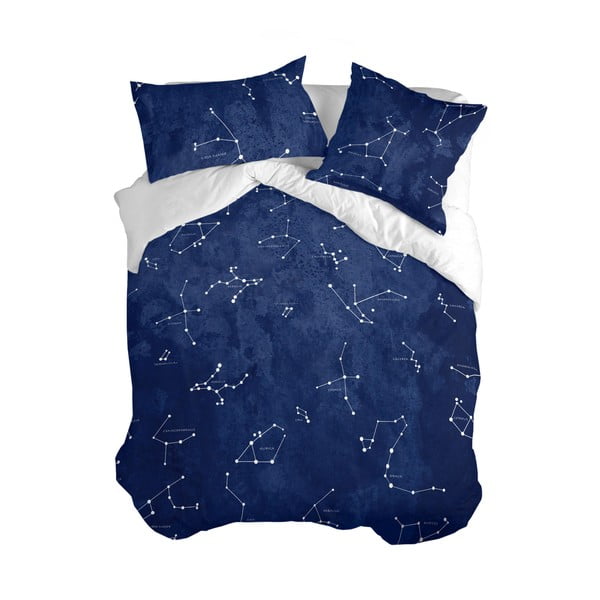 Copripiumino in cotone, 140 x 200 cm Cosmos - Blanc-image-3