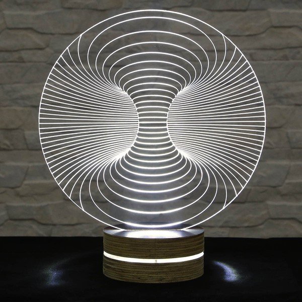 3D stolní lampa Abstract I