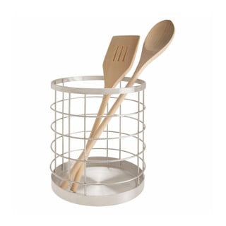 Portautensili da cucina in argento Austin - iDesign