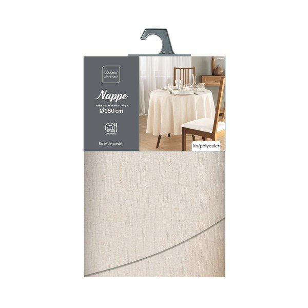 Tovaglia ø 180 cm Pauline – douceur d'intérieur-image-4