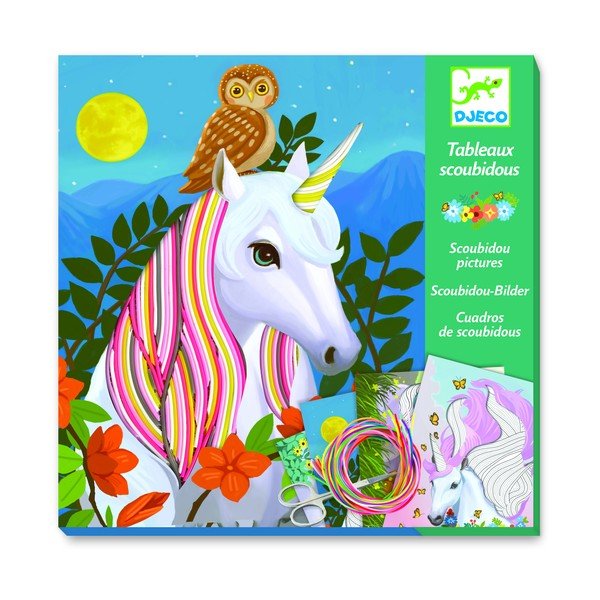 Set creativo Unicorni arcobaleno - Djeco-image-1