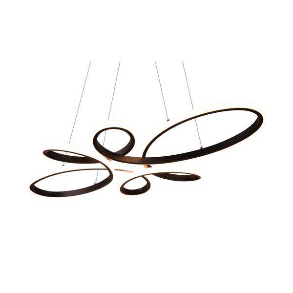 Apparecchio a sospensione LED nero Fly - Trio-image-4