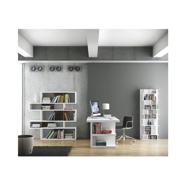 Tavolo da lavoro Multi bianco, lunghezza 180 cm - TemaHome-image-2