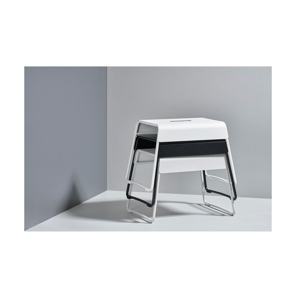 Sgabello bianco A-Stool - Zone-image-1