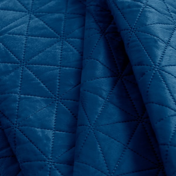 Copriletto blu Royal, 220 x 240 cm Laila - AmeliaHome-image-3